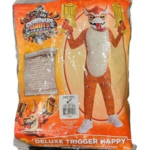 Skylander Delux Trigger Happy Costume, Size Small (4-6)
